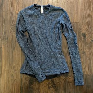 Lululemon long sleeve running top